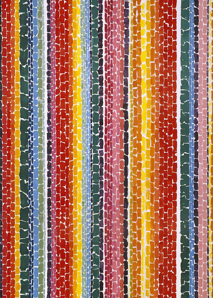 Abstract Stripe Painting