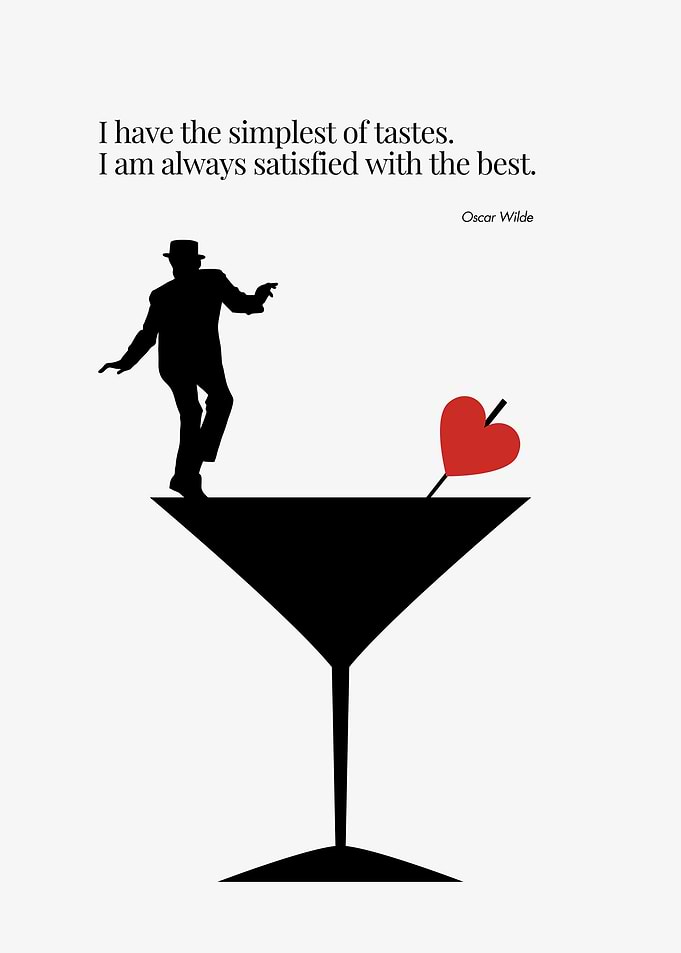 Oscar Wilde Quote Art