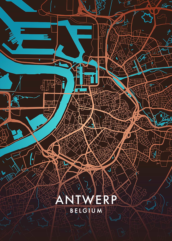 Antwerp City Map