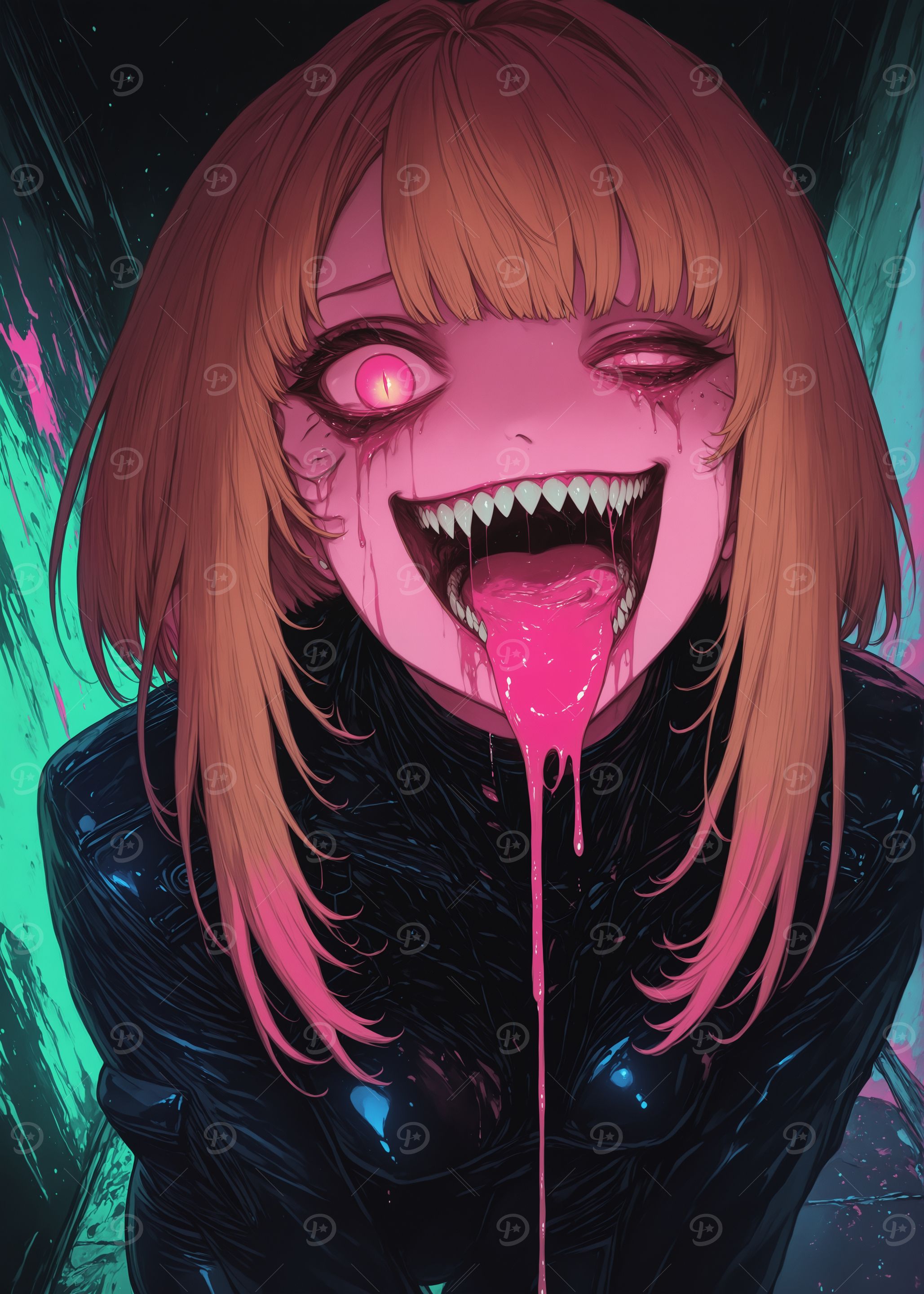 Creepy Anime Girl