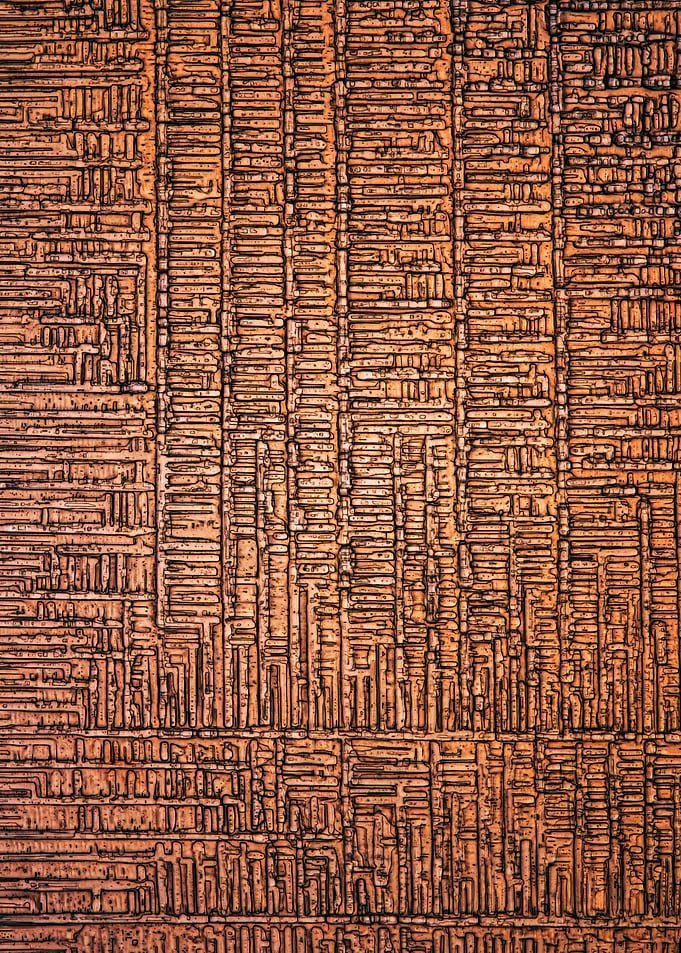 Abstract Copper Texture