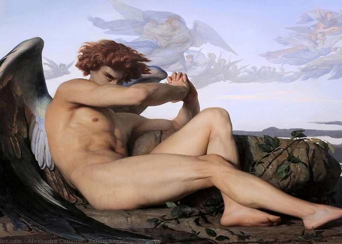 Fallen Angel Painting