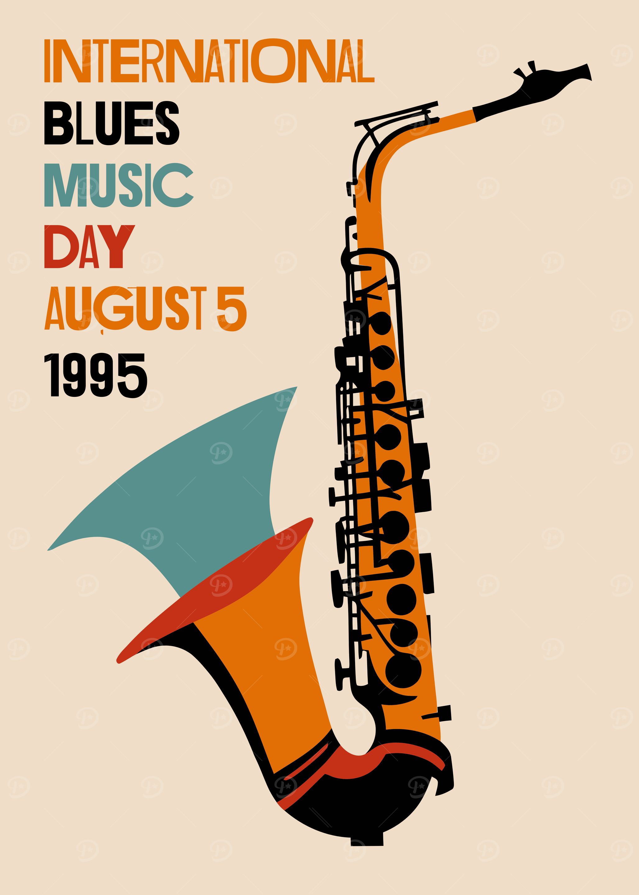 International Blues Music Day Poster