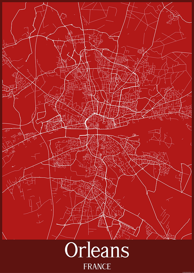 Orleans City Map