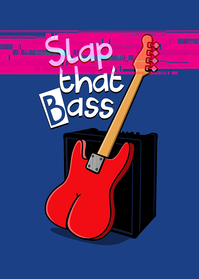 Slap That Bass Funny Musician Meme