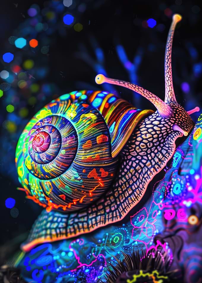 Neon Snail