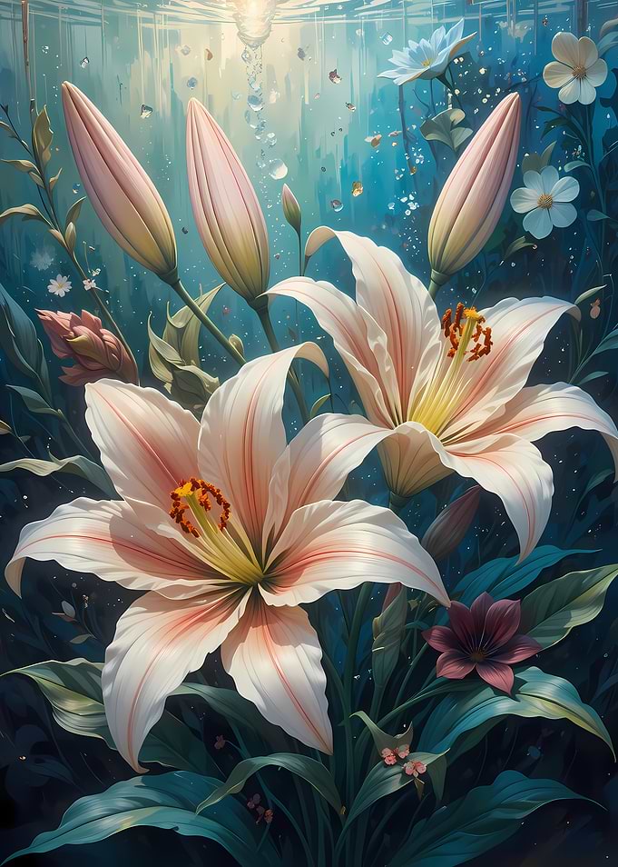 Water Lily Bouquet