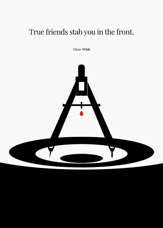 Compass Quote Oscar Wilde