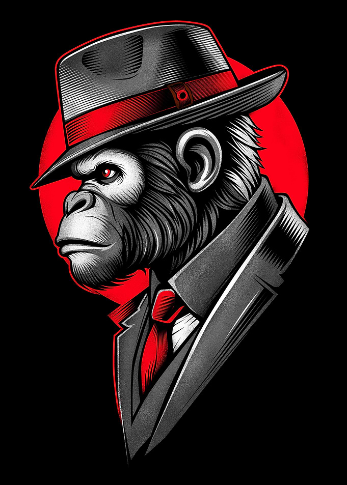Gorilla in Suit