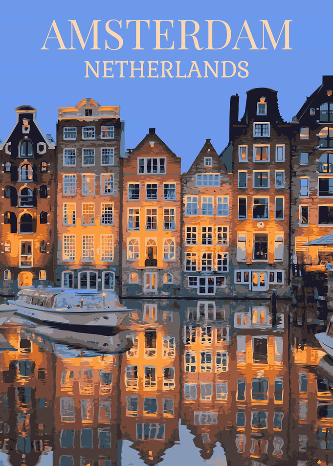 Amsterdam Canal Houses