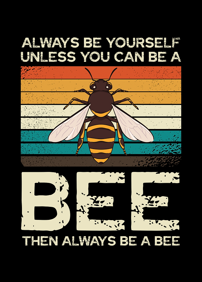 Bee Yourself Vintage Design