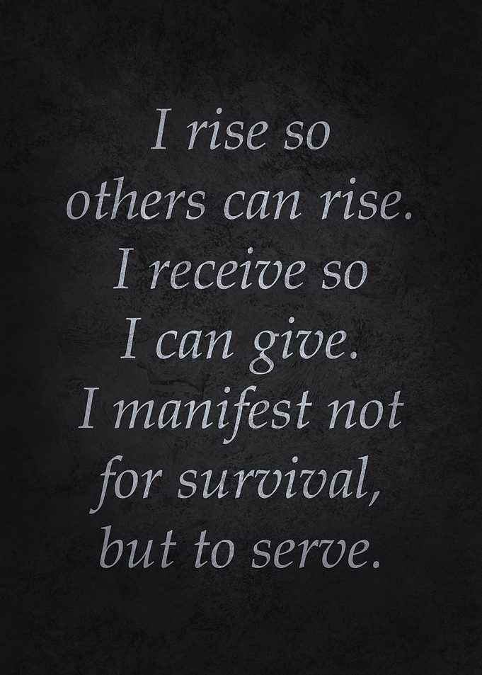 I Rise So Others Can Rise - Leadership Success
