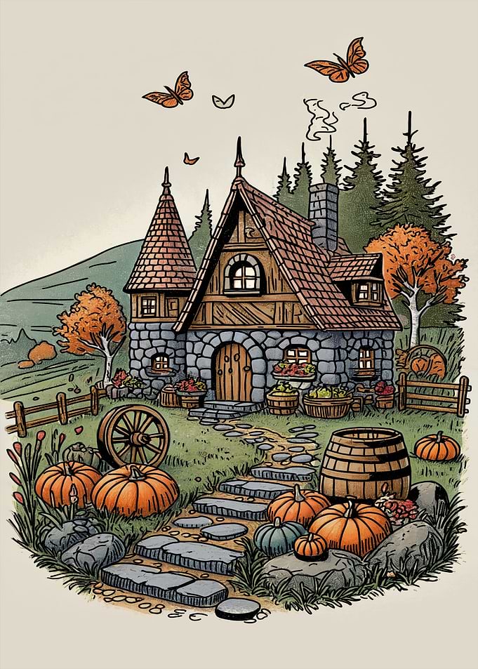 Pumpkin Cottage Dreams