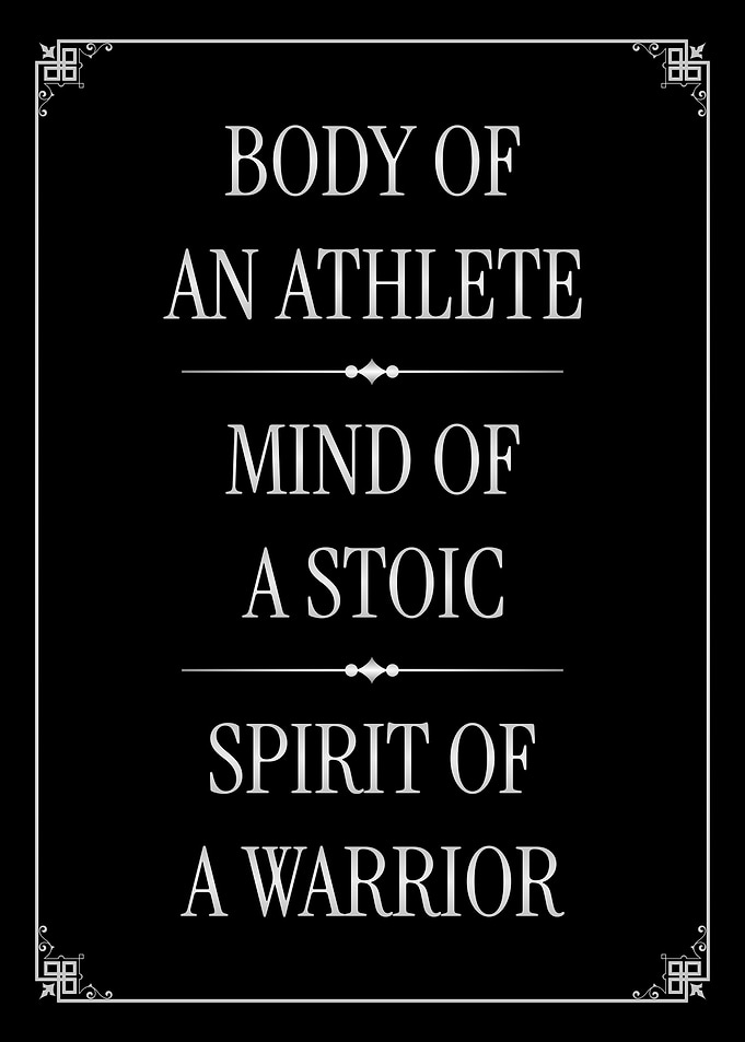 Stoic Motivational Poster