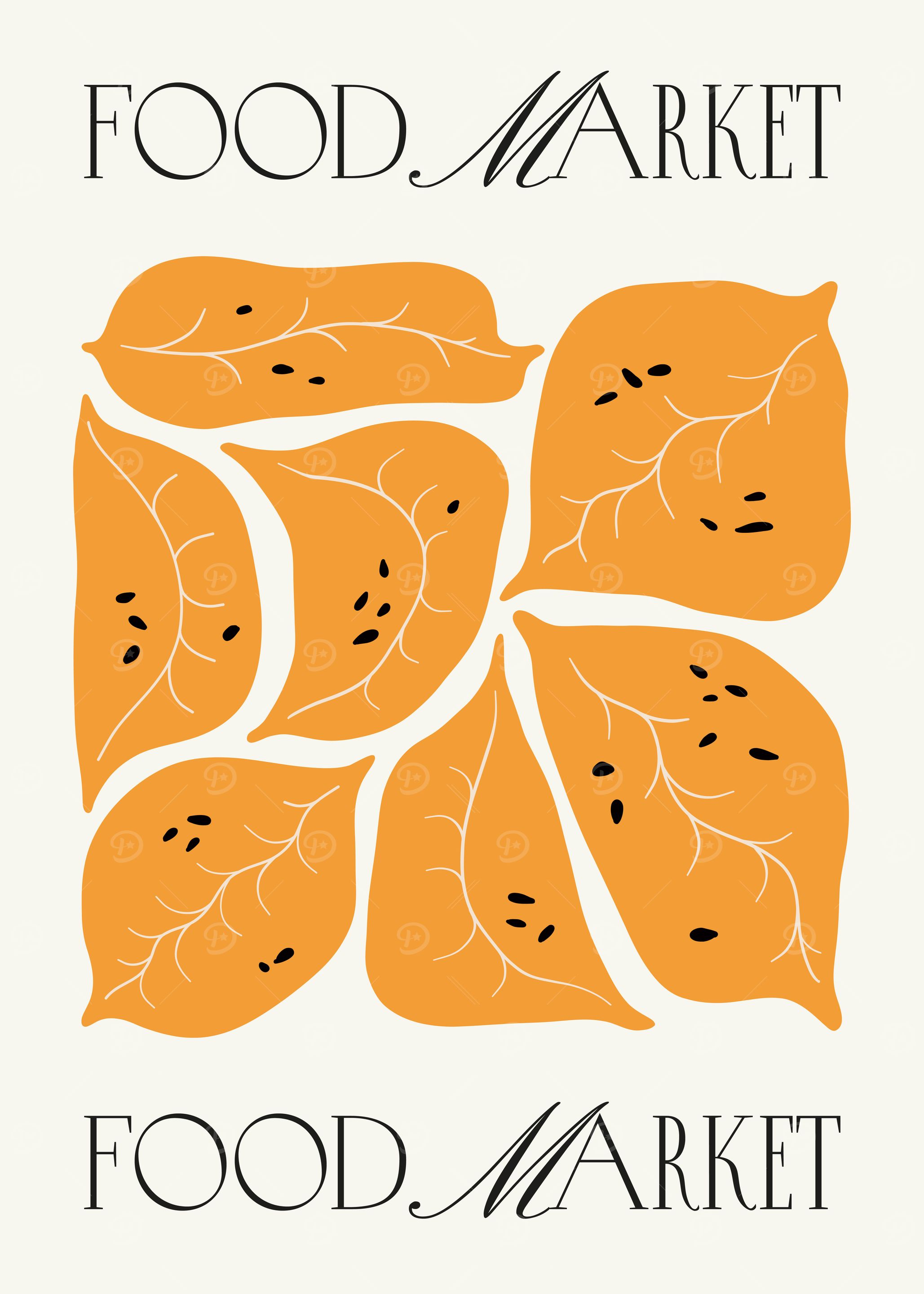 Food Market Logo
