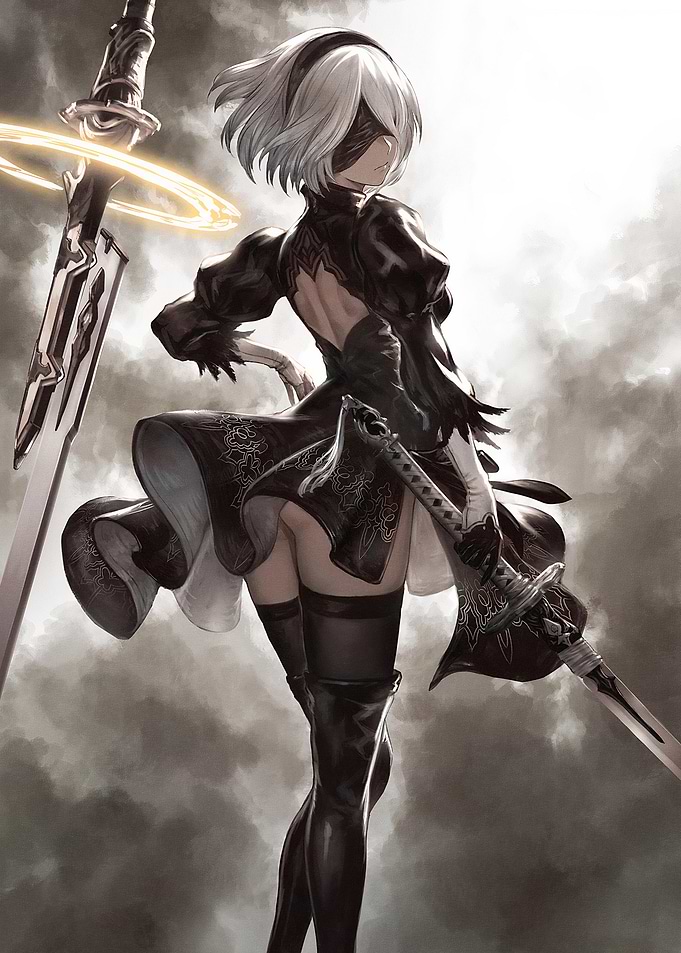 2B Nier Automata Artwork