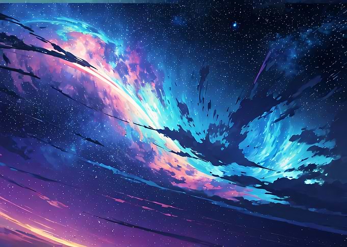 Starry Night Sky
