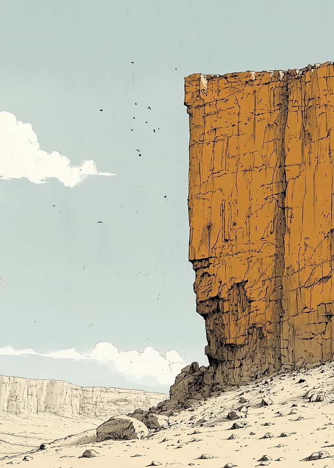Desert Cliffside