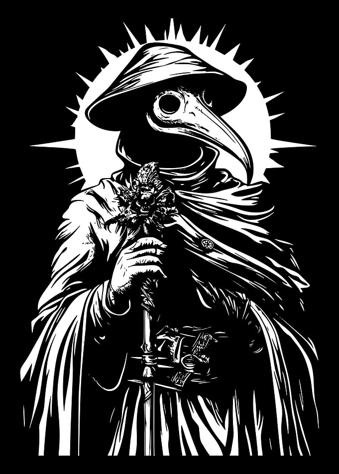 Plague Doctor Illustration
