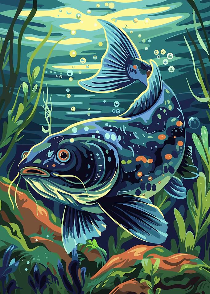 Catfish Underwater