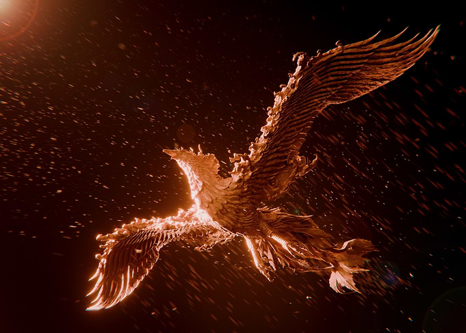 Phoenix in Flight