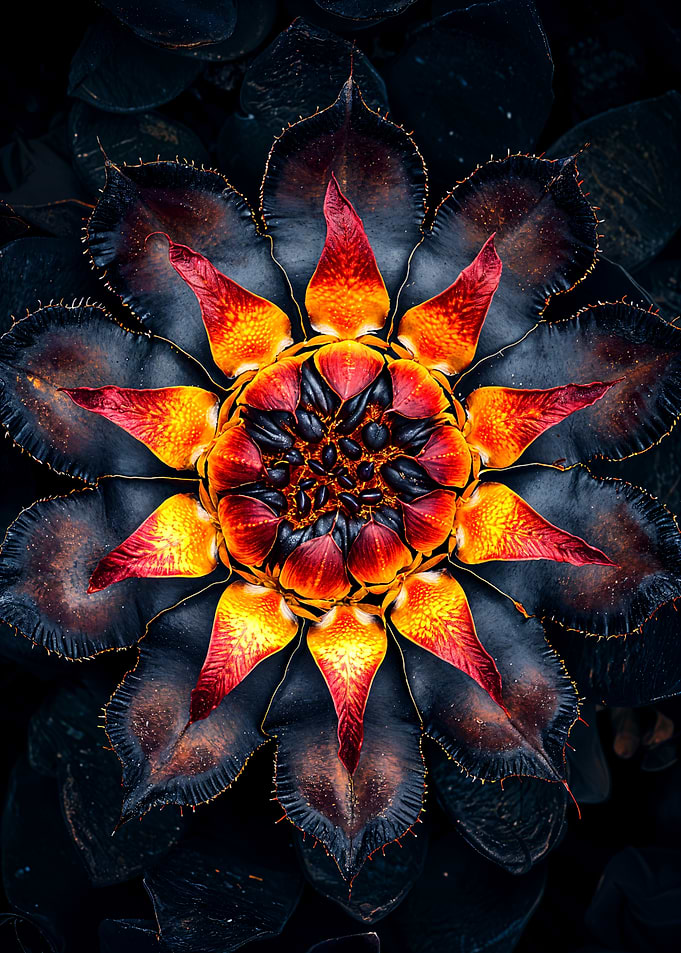 Dark Flower Bloom