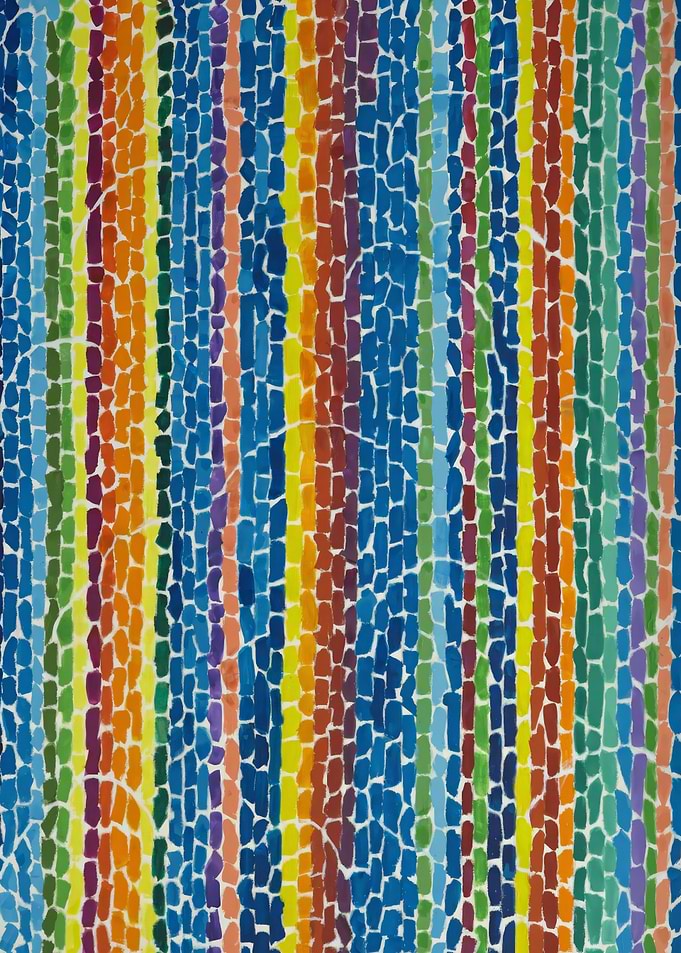 Abstract Rainbow Stripes