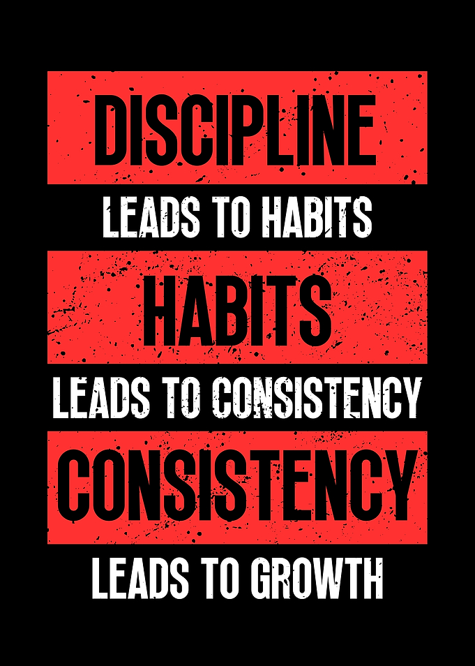 Discipline Leads to Growth