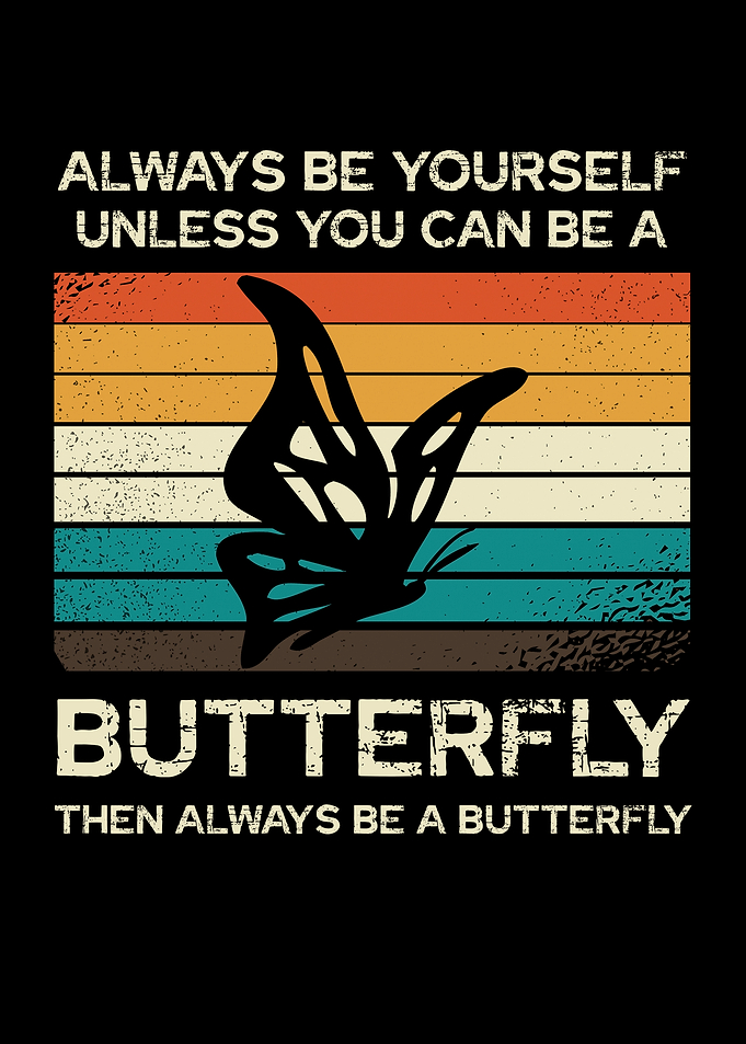 Butterfly Quote Graphic