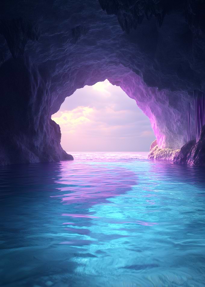 Sea Cave Entrance