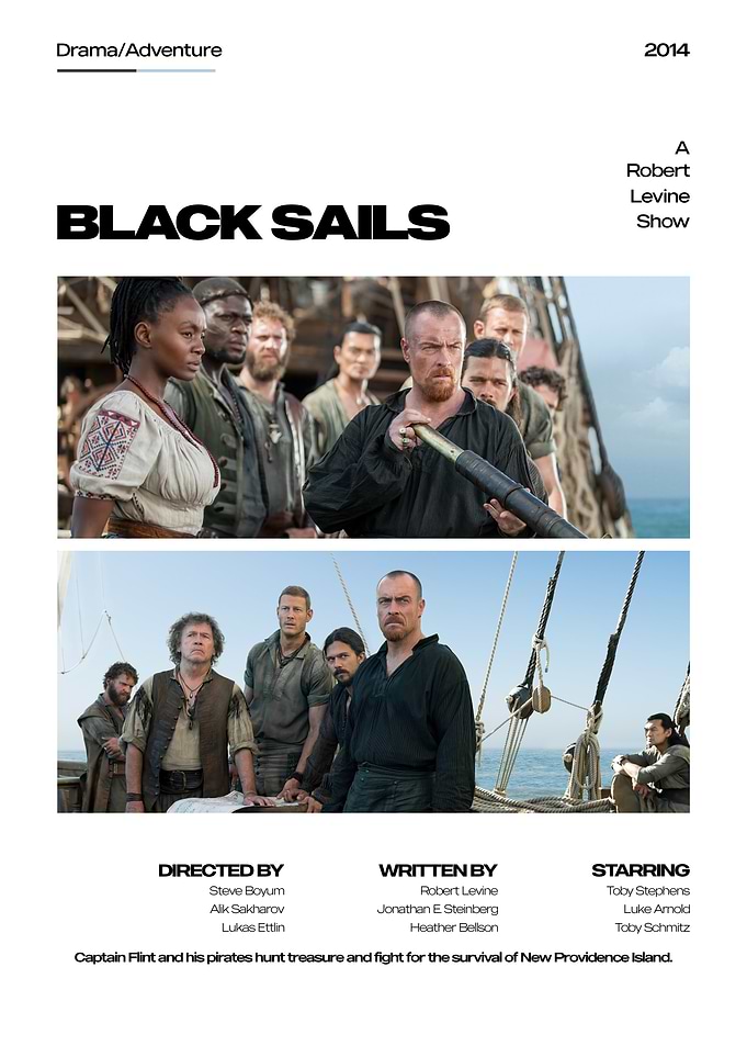 Black Sails TV Show Poster