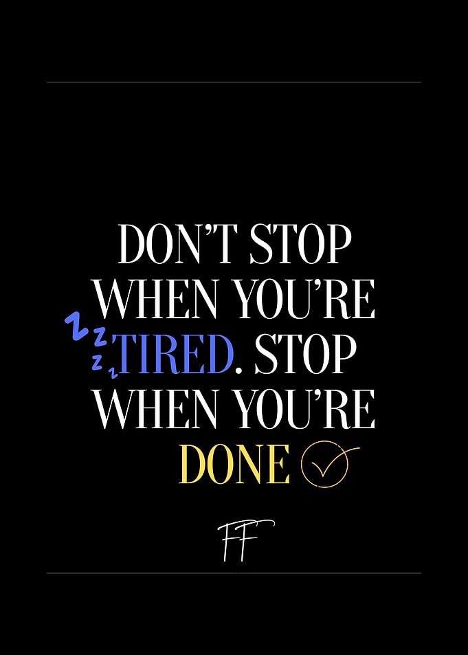Motivational Quote Poster