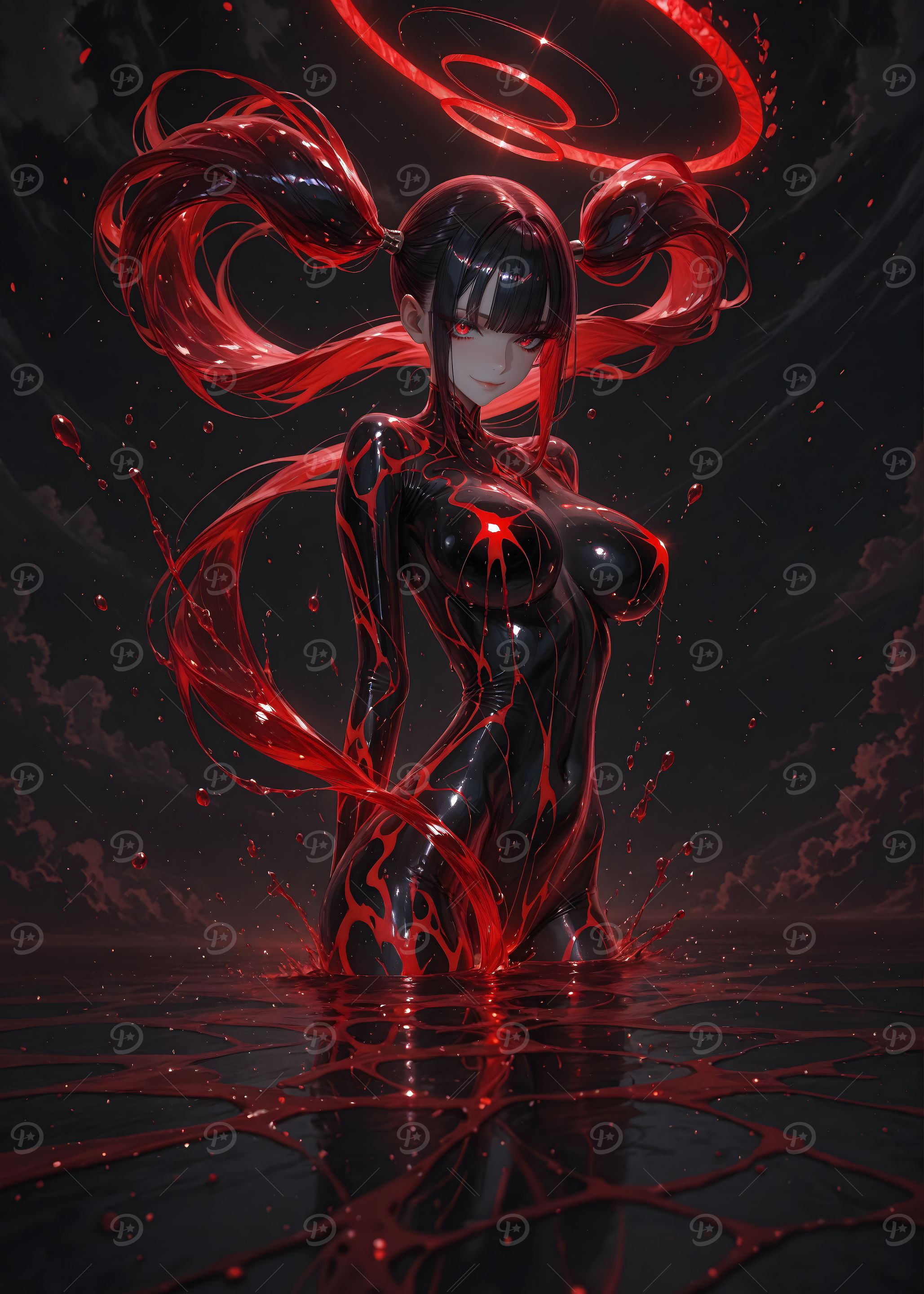 Crimson Anime Figure
