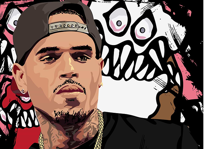 Chris Brown Digital Art
