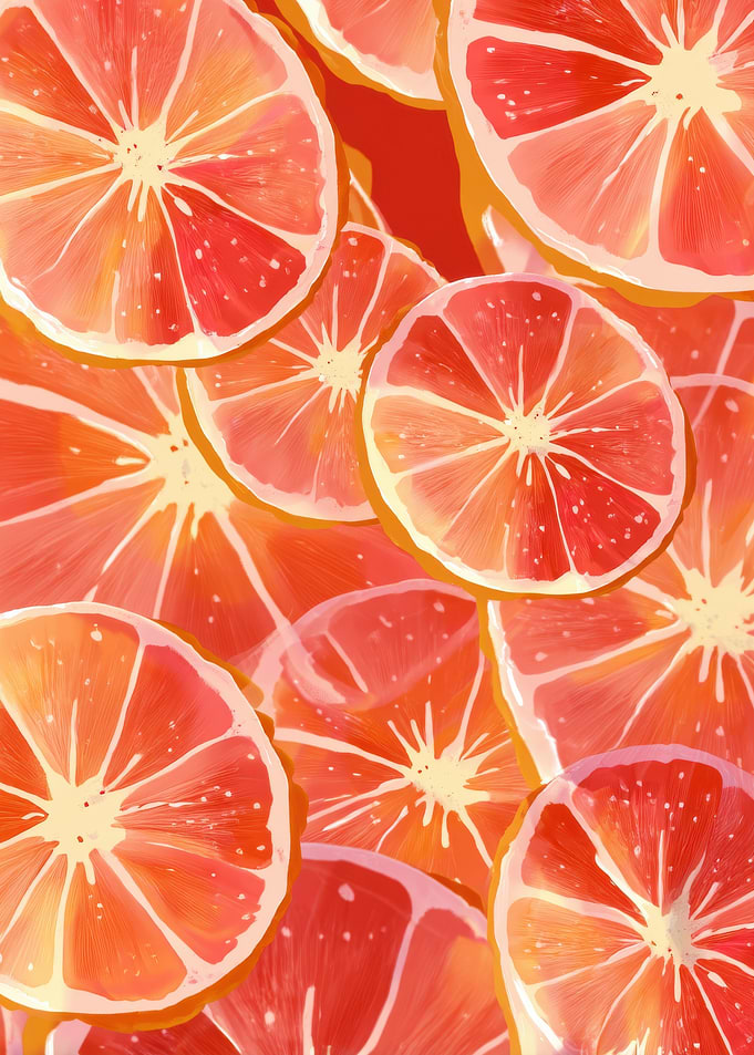Orange Slices Pattern