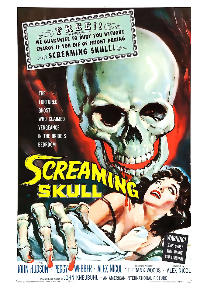 Screaming Skull Movie Poster