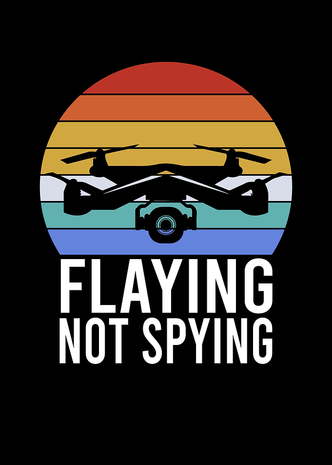Flying Not Spying - Funny Drone