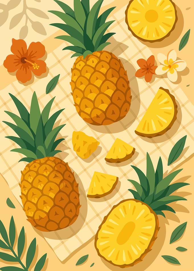 Pineapple – A Stylized Tablescape