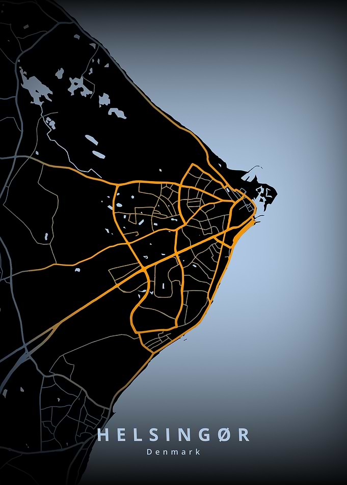 Helsingør City Map