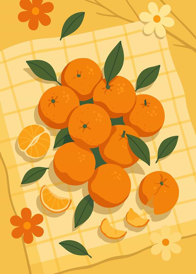 Mandarin Orange – A Stylized Tablescape