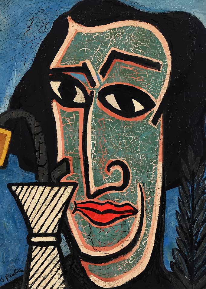 Poète espagnol (circa 1938-1939) Francis Picabia