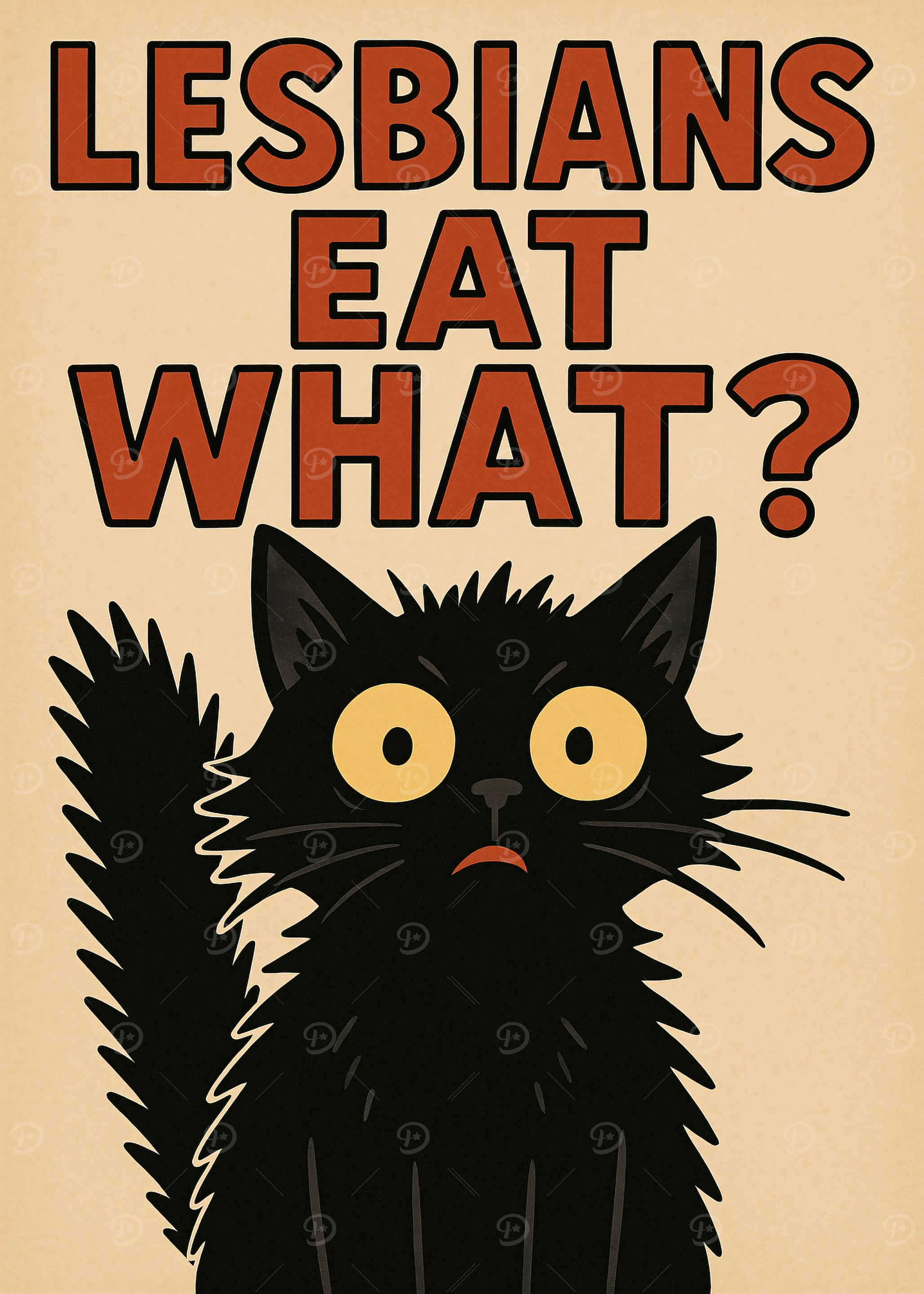 Lesbians Eat What? Cat