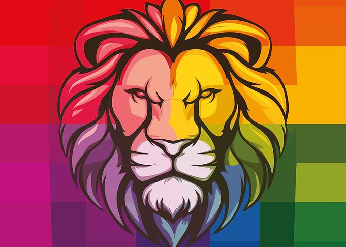 Pride Lion
