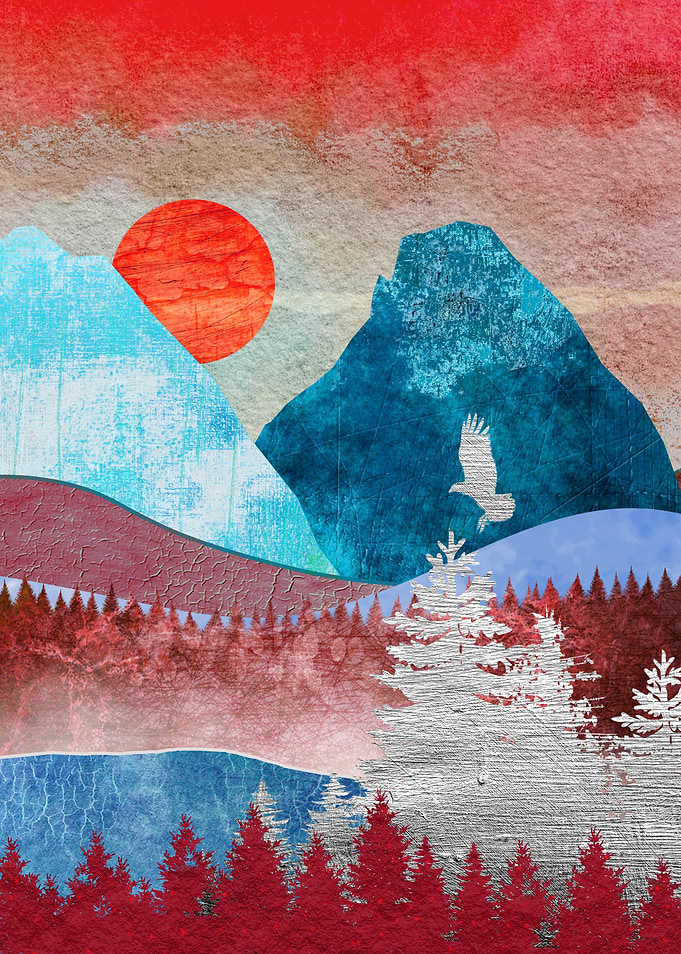 Silver Eagle Landscape