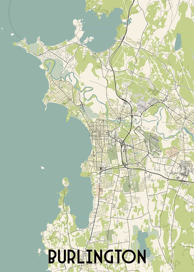 Burlington City Map