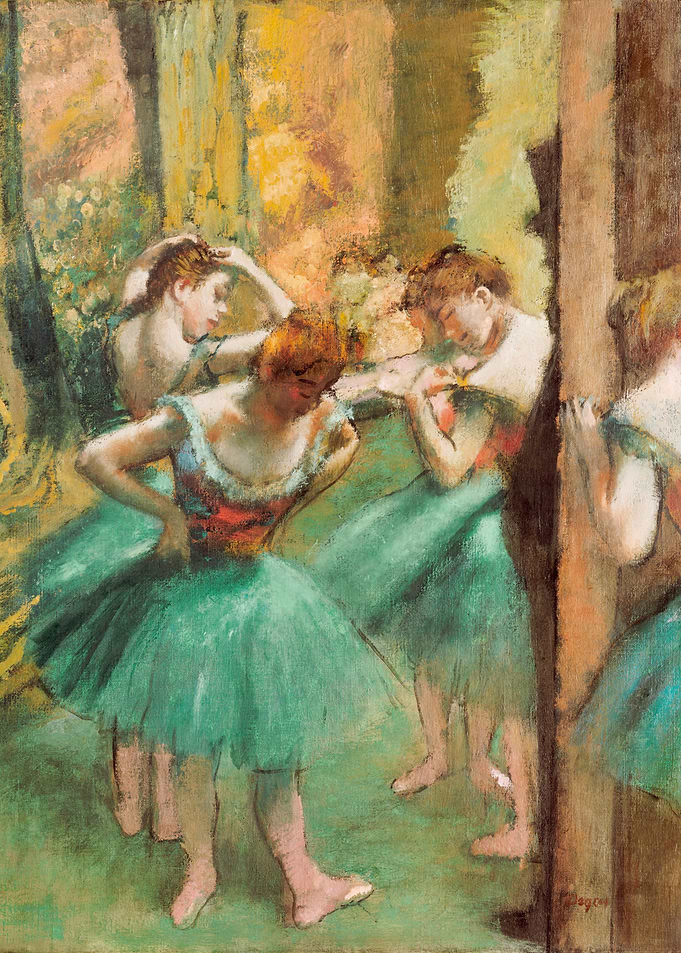 Dancers, Pink and Green by Edgar Degas