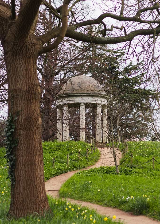 Temple in the garden