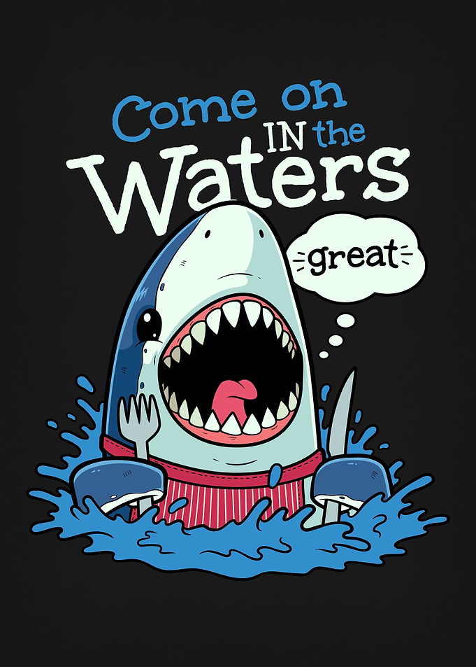 Come on in the Water's Great White Shark Chef