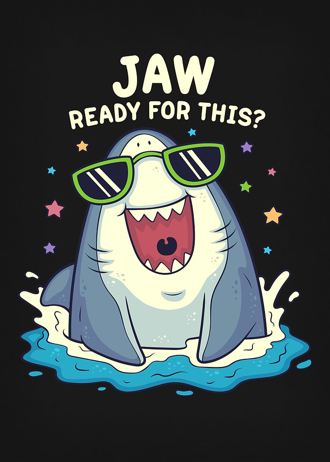 Shark with Sunglasses