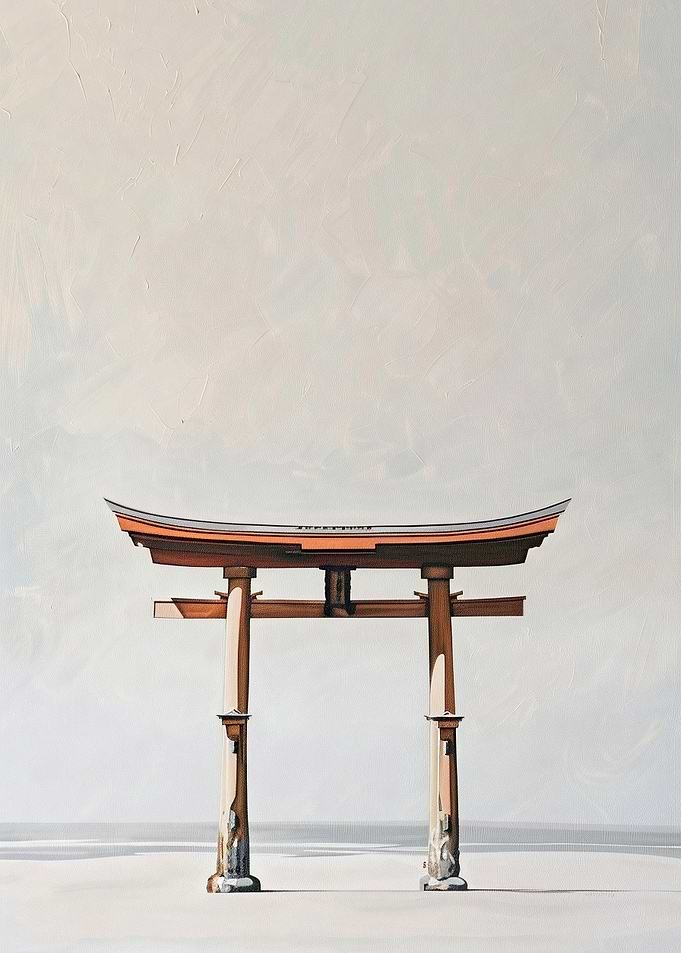 Torii Gate Painting